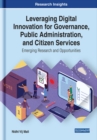 Image for Leveraging Digital Innovation for Governance, Public Administration, and Citizen Services