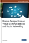 Image for Modern Perspectives on Virtual Communications and Social Networking