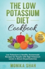 Image for Low Potassium Diet Cookbook : 85 Low Potassium &amp; Healthy Homemade Recipes for People with High Potassium Levels in Blood (Hyperkalemia)