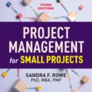 Image for Project management for small projects