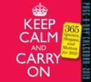 Image for 2019 Keep Calm and Carry on Page-A-Day Calendar