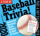 Image for 2020 a Year of Baseball Trivia! Page-A-Day Calendar