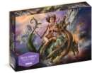 Image for Boris Vallejo Fearless Rider 1,000-Piece Puzzle : for Adults Fantasy Dragon Gift Jigsaw 26 3/8” x 18 7/8”