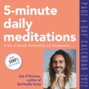 Image for 5-Minute Daily Meditations Page-A-Day Calendar 2022