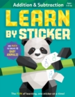 Image for Learn by Sticker: Addition and Subtraction : Use Math to Create 10 Baby Animals!
