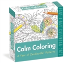 Image for Calm Coloring Page-A-Day Calendar 2025