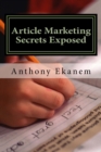 Image for Article Marketing Secrets Exposed