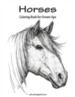 Image for Horses Coloring Book for Grown-Ups 1