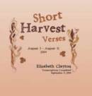 Image for Short Harvest : Verses