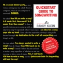 Image for Quickstart Guide to Songwriting