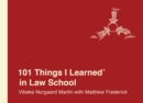 Image for 101 Things I Learned(r) in Law School