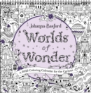 Image for Johanna Basford Worlds of Wonder 2023 Coloring Wall Calendar
