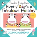 Image for Sandra Boynton&#39;s Every Day&#39;s a Fabulous Holiday 2024 Wall Calendar
