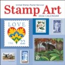 Image for United States Postal Service Stamp Art 2024 Wall Calendar
