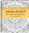 Image for Johanna Basford 12-Month 2024 Coloring Weekly Planner Calendar