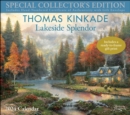 Image for Thomas Kinkade Special Collector&#39;s Edition 2024 Deluxe Wall Calendar with Print : Lakeside Splendor