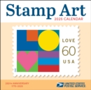 Image for United States Postal Service Stamp Art 2025 Wall Calendar