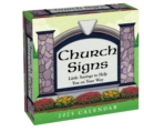 Image for Church Signs 2025 Day-to-Day Calendar : Little Sayings to Help You on Your Way