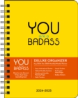 Image for You Are a Badass Deluxe Organizer 17-Month 2024-2025 Weekly/Monthly Planner Calendar