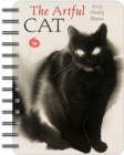 Image for The Artful Cat 2025 Weekly Planner Calendar : Brush and Ink Watercolor Paintings by Endre Penovac