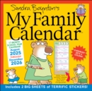 Image for Sandra Boynton&#39;s 17-Month 2025-2026 My Family Wall Calendar