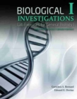 Image for Biological Investigations I: Lab Exercises for General Biology I
