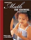 Image for Math for Teachers: An Exploratory Approach