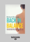 Image for Back in Balance : Use the Alexander Technique to Combat Neck, Shoulder and Back Pain