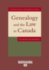 Image for Genealogy and the Law in Canada