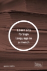 Image for Learn any foreign language in a month