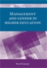 Image for Management and gender in higher education
