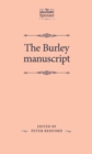Image for The burley manuscript