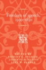 Image for Freedom of speech, 1500-1850