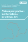 Image for African Perspectives in International Investment Law
