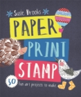 Image for Paper print stamp  : 50 fun art projects to make