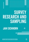 Image for Survey research and sampling