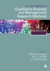 Image for The SAGE handbook of qualitative business and management research methods  : history and traditions