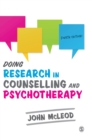 Image for Doing Research in Counselling and Psychotherapy