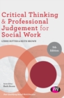 Image for Critical thinking and professional judgement for social work