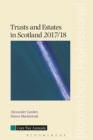 Image for Trusts and estates in Scotland 2017/18