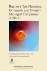 Image for Rayney&#39;s Tax Planning for Family and Owner-Managed Companies 2020/21