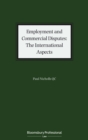 Image for Employment and commercial disputes  : the international aspects