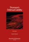 Image for Thomson&#39;s Delictual Liability