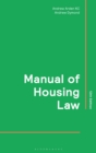 Image for Manual of housing law