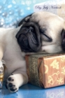 Image for Pug July Notebook Pug Record, Log, Diary, Special Memories, To Do List, Academic Notepad, Scrapbook &amp; More