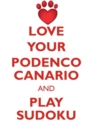 Image for LOVE YOUR PODENCO CANARIO AND PLAY SUDOKU PODENCO CANARIO SUDOKU LEVEL 1 of 15