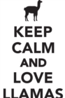 Image for Keep Calm Love Llamas Workbook of Affirmations Keep Calm Love Llamas Workbook of Affirmations