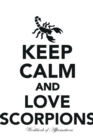 Image for Keep Calm Love Scorpions Workbook of Affirmations Keep Calm Love Scorpions Workbook of Affirmations