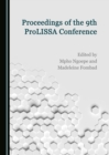 Image for Proceedings of the 9th ProLISSA Conference