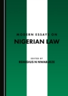 Image for Modern essays on Nigerian law